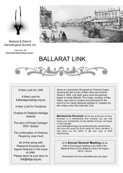 pdf MAY 2014 - Ballarat Genealogical Society