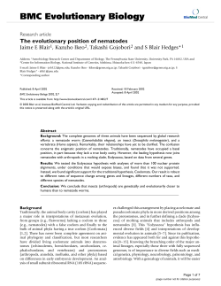 BMC Evolutionary Biology