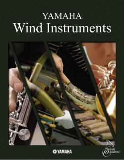 YAMAHA Wind Instruments