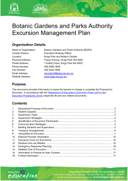 Excursion Management Plan309.77 KB