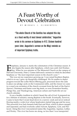 A Feast Worthy of Devout Celebration