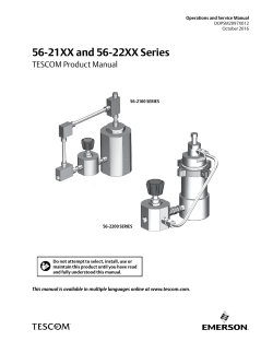 56-21XX and 56-22XX Series