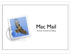 Mac Mail - kutztown.edu