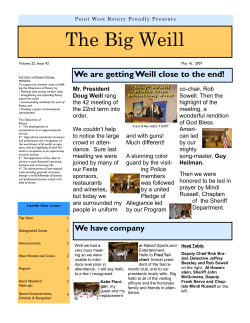 Issues #42 - Point West Rotary