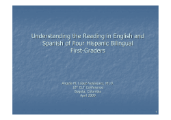 and Spanish - British Council Colombia