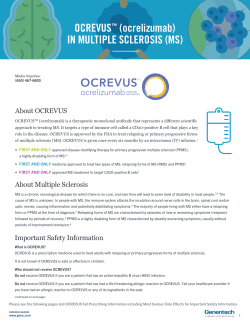 OCREVUS - Genentech
