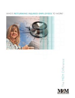 returning injured employees