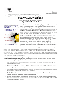 Press Release - Michaela Haas