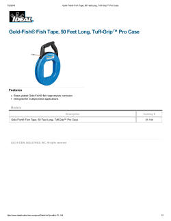 Gold-Fish&reg; Fish Tape, 50 Feet Long, Tuff-Grip&trade; Pro