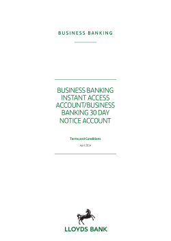 Business Banking Instant Access AccountPDF, opens