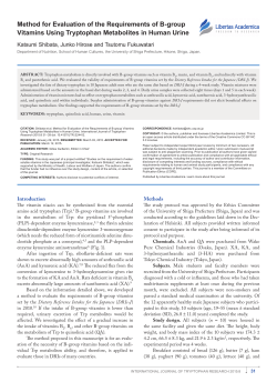 Method for Evaluation of the Requirements of B