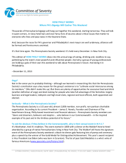 HOW PHILLY WORKS &ndash; WHAT IS COUNCILMANIC PREROGATIVE