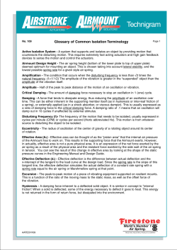 109 What is an active isolation system?