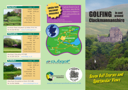 GOLFING in and - Inglewood House and Spa