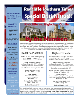 By the Numbers - South Carolina Parks