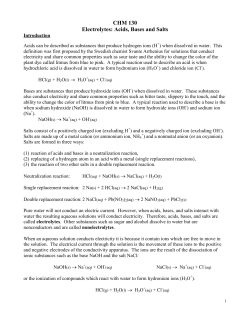 Chm 151 - Experiment #27
