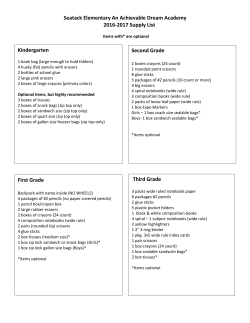 Seatack Elementary An Achievable Dream Academy 2016