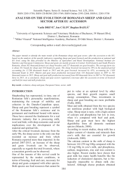 Full article - Scientific Papers. Series D. Animal Science