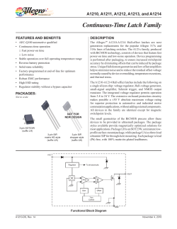 Datasheet - Allegro Microsystems