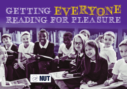 Getting EVERYONE reading for pleasure