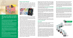 Safety information brochure for parents