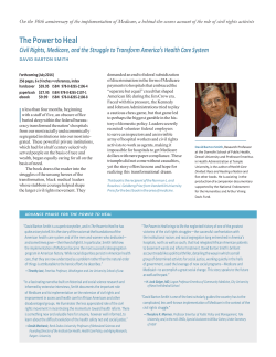 The Power to Heal - University of Minnesota