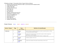 Chapter Glossary ​ noun​ ​verb​ ​adjective​ ​adverb