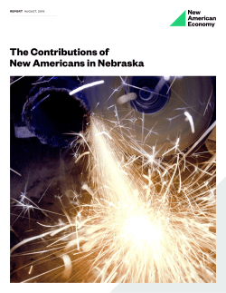 The Contributions of New Americans in Nebraska