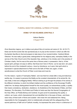 The Holy See