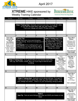 to view our April - June Training Calendar!
