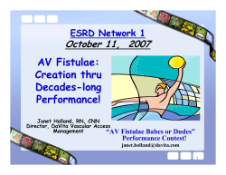 AV Fistulae - Network of New England