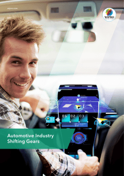 Automotive Industry Shifting Gears
