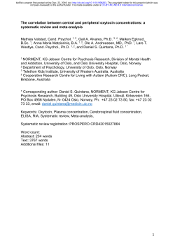 a systematic review and meta-analysis