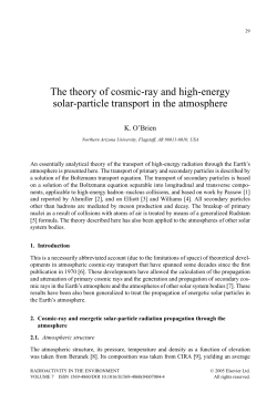 The theory of cosmic-ray and high-energy solar