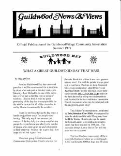 1991 Summer - Guildwood Village Community Association