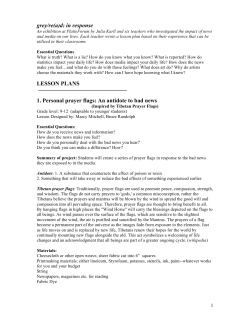 Lesson plans - PlatteForum