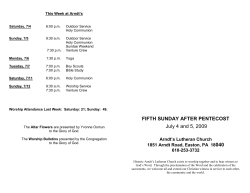 second sunday after epiphany