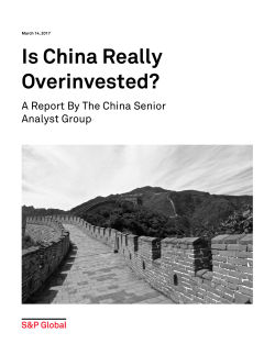 Is China Really Overinvested?