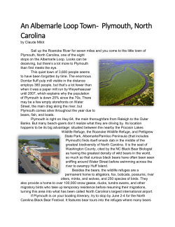 An Albemarle Loop Town - Plymouth, North Carolina