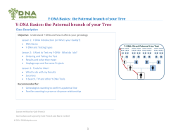Curriculum - DNAAdoption