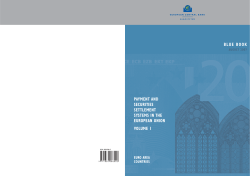 Payment and securities settlement systems in the European