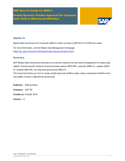 Enable Dynamic Parallel Approval for Company Code