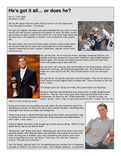 11-07-2005 Tom Brady Has it All, or Does He.pub