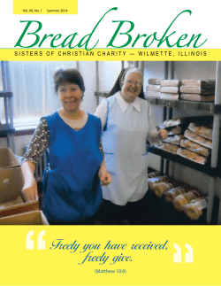 Freely you have received, freely give.