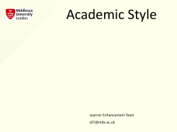 Academic Style - UniHub