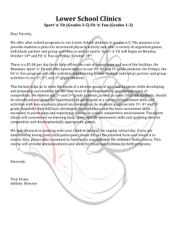 FIT `n` FUN - Indian Creek School