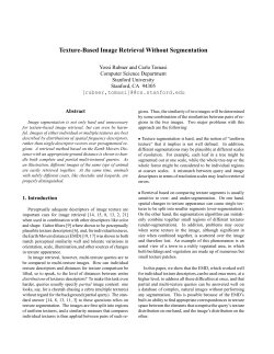 Texture-Based Image Retrieval Without Segmentation