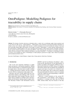 OntoPedigree - Christopher Brewster