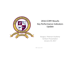 CCRPI Update presentation