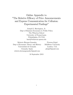 Online Appendix to "The Relative Efficacy of